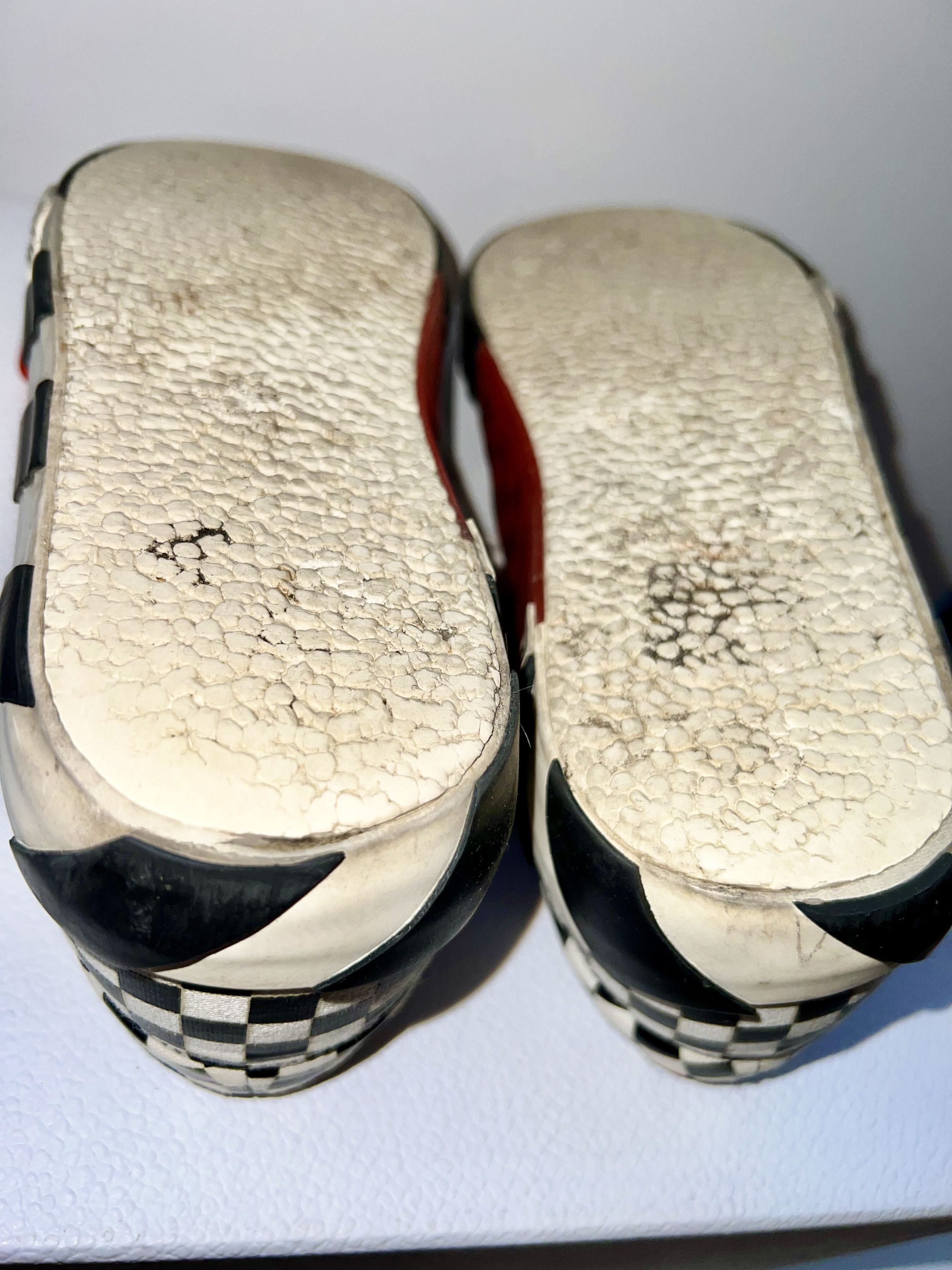 Off-White Off-White RARE Checkerboard Vulc Low Top Sneakers Size 44/11 Size US 11 / EU 44 - 13 Thumbnail