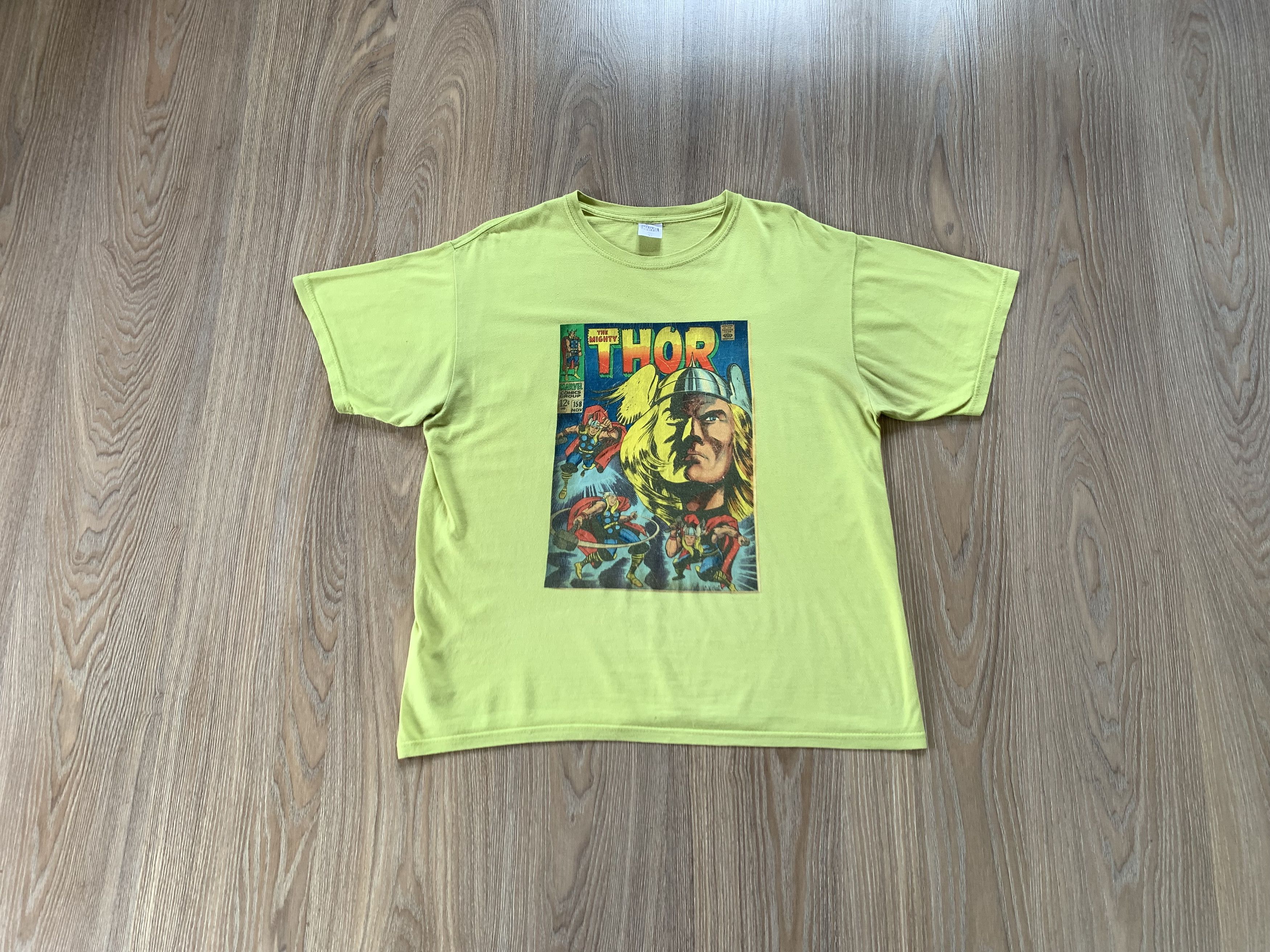 Marvel Comics × Vintage Marvel Thor Vintage Printed T-Shirt Size US L / EU 52-54 / 3 - 1 Thumbnail