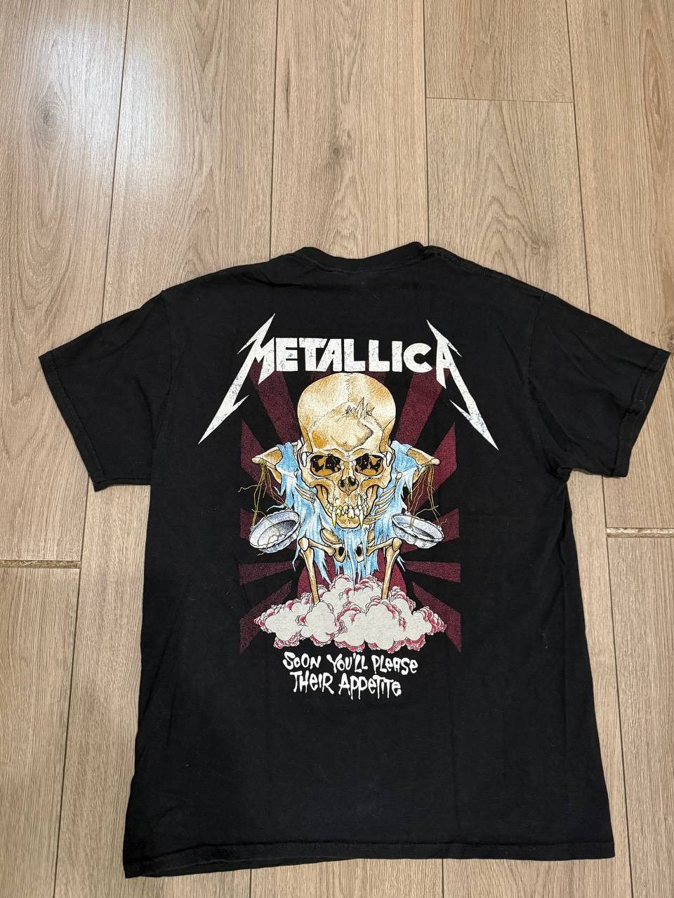 Gildan Metallica Their Money Tips Her Scales Again Metal Band Tee M Size US M / EU 48-50 / 2 - 6 Thumbnail