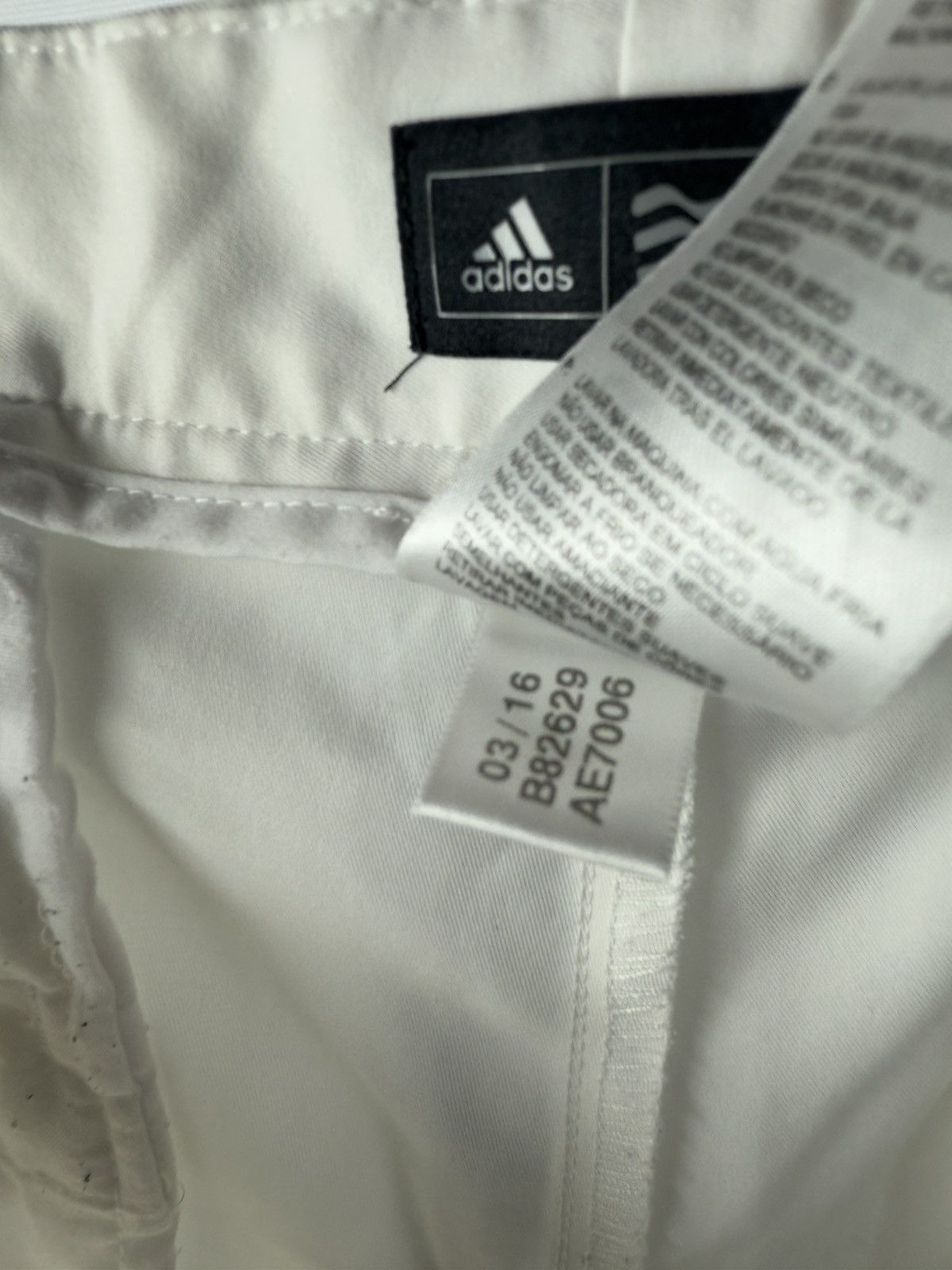 Adidas Vintage 00s Adidas climacool golf pants Y2K streetwear Size US 36 / EU 52 - 10 Thumbnail