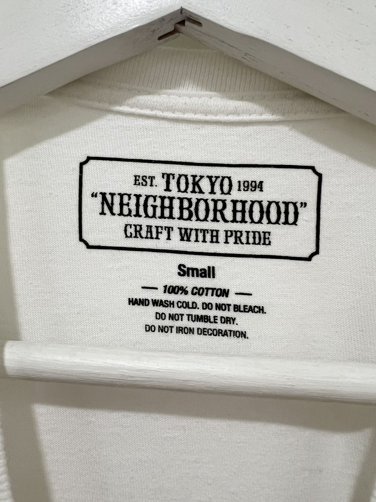 Neighborhood Neighborhood White Tee Size S Size US S / EU 44-46 / 1 - 2 Thumbnail