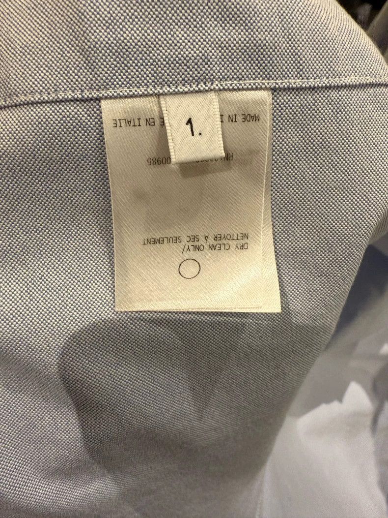 Thom Browne Thom Browne size2 Blue Oxford shirt Size US M / EU 48-50 / 2 - 5 Thumbnail