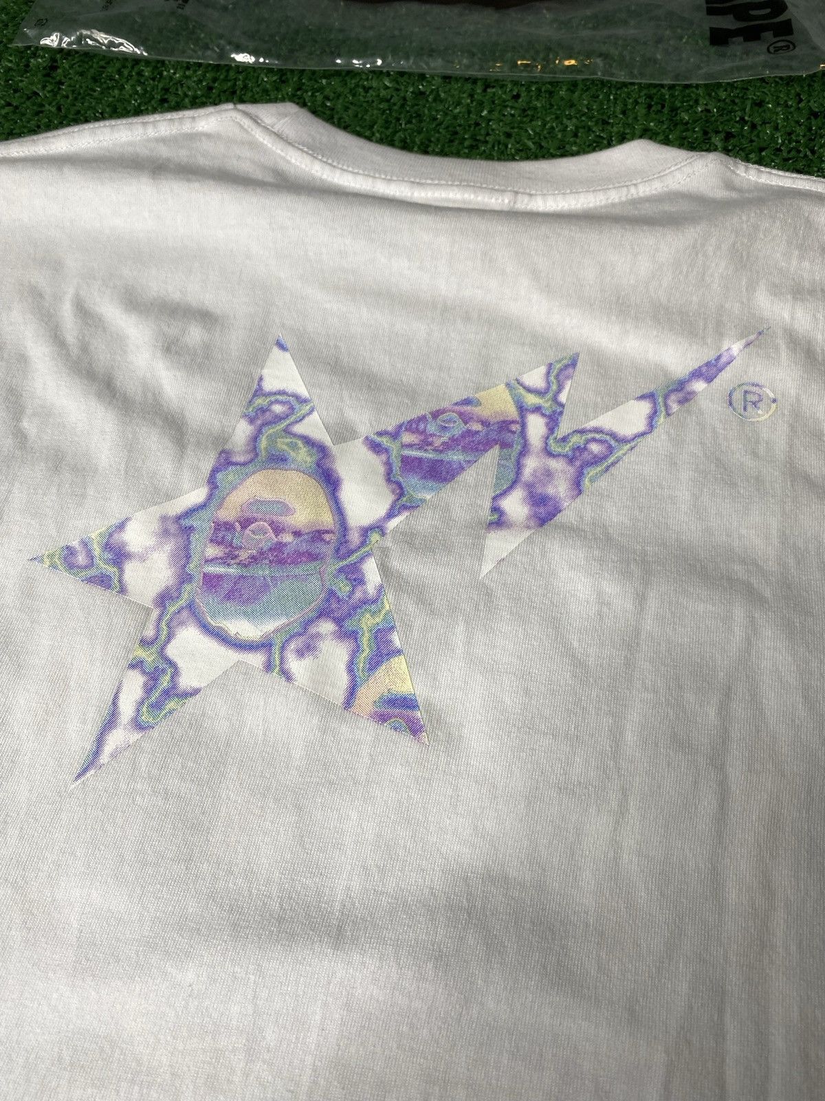 Bape Bape Lightning Bape Sta Tee Size US M / EU 48-50 / 2 - 4 Thumbnail