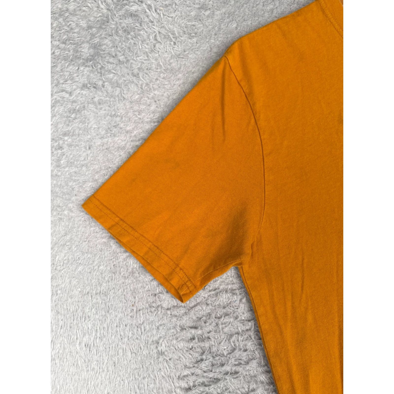 The North Face The North Face Shirt Men M Orange 100% Cotton Short Sleeve Crew Neck Read Size US M / EU 48-50 / 2 - 3 Thumbnail