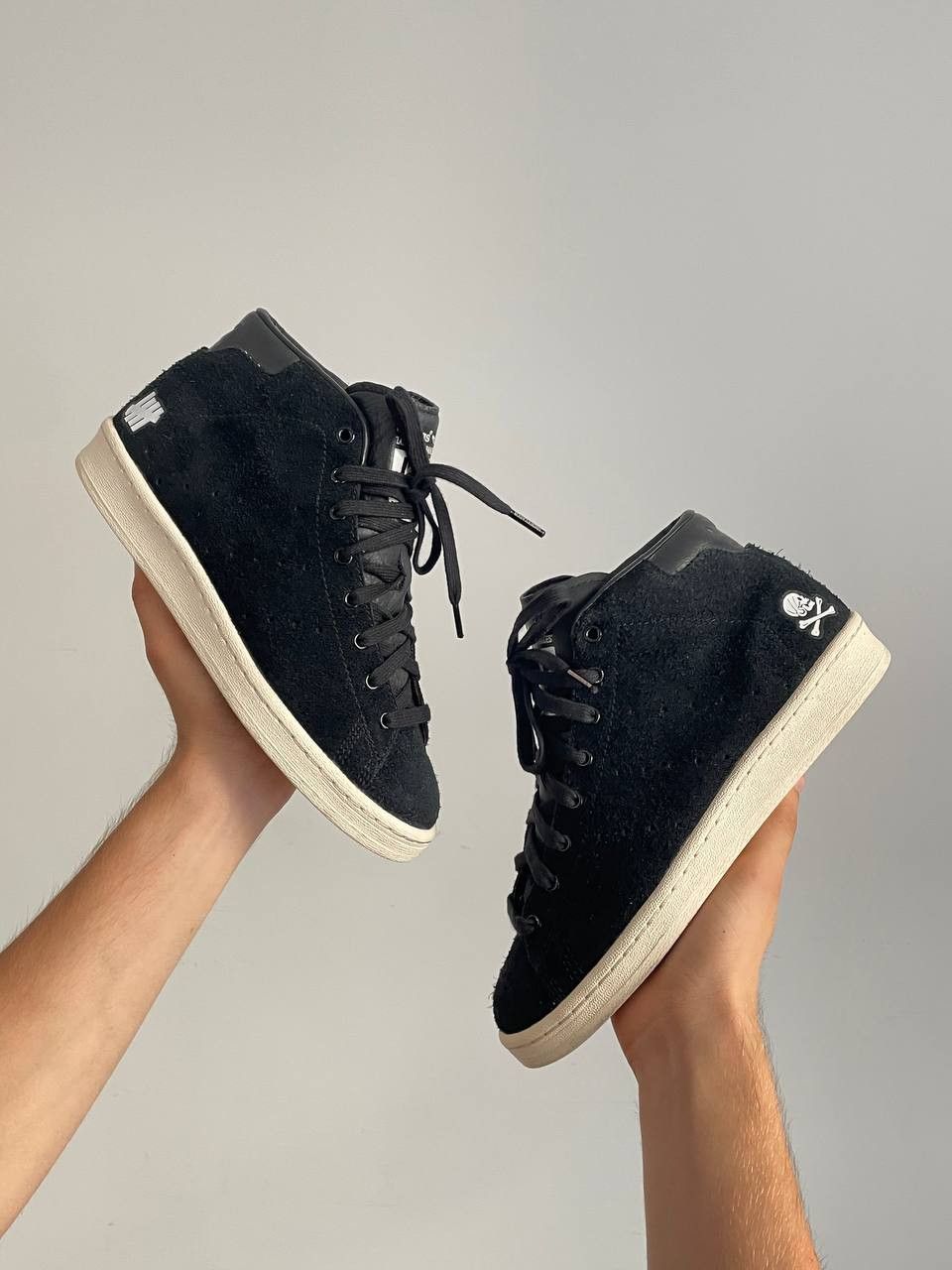 Adidas × Neighborhood × Undefeated Adidas x Neigborhood x Undefeated Official 80s Mid Sneakers Size US 7 / EU 40 - 2 Thumbnail
