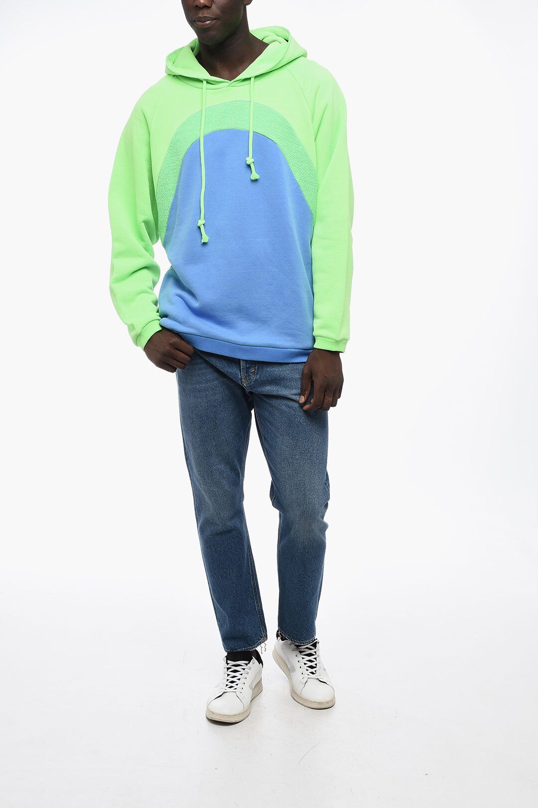 ERL o1y0125 Hooded Sweatshirt in Multicolor Size US XXL / EU 58 / 5 - 4 Thumbnail