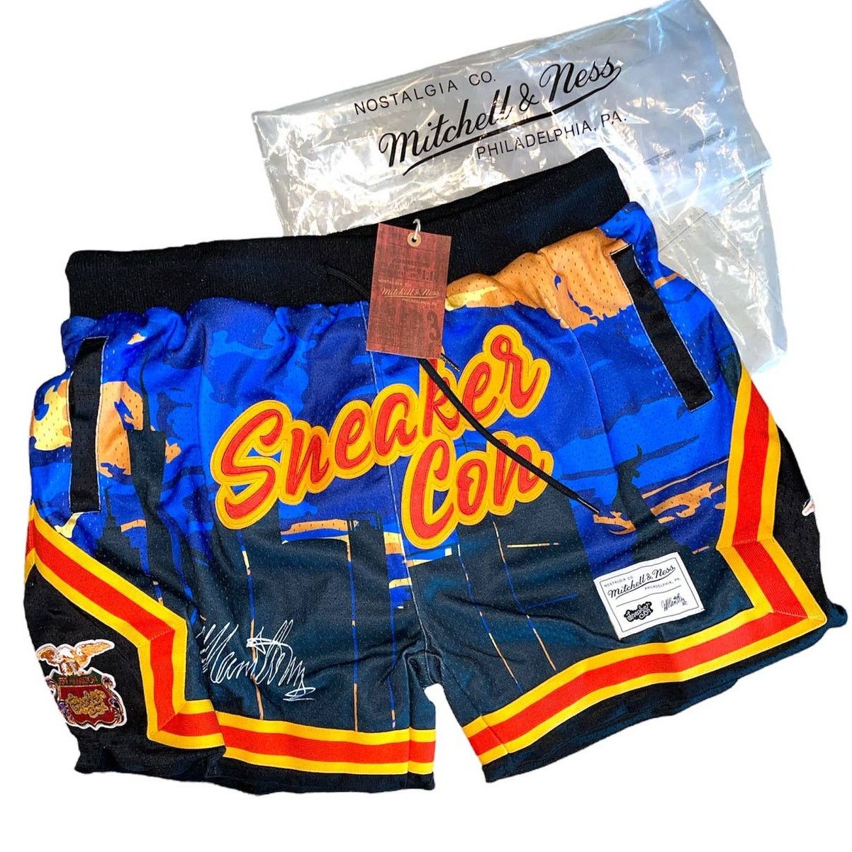 Mitchell & Ness Mitchell & Ness RARE Sneakercon Sport Shorts Medium NEW Size US 34 / EU 50 - 1 Thumbnail