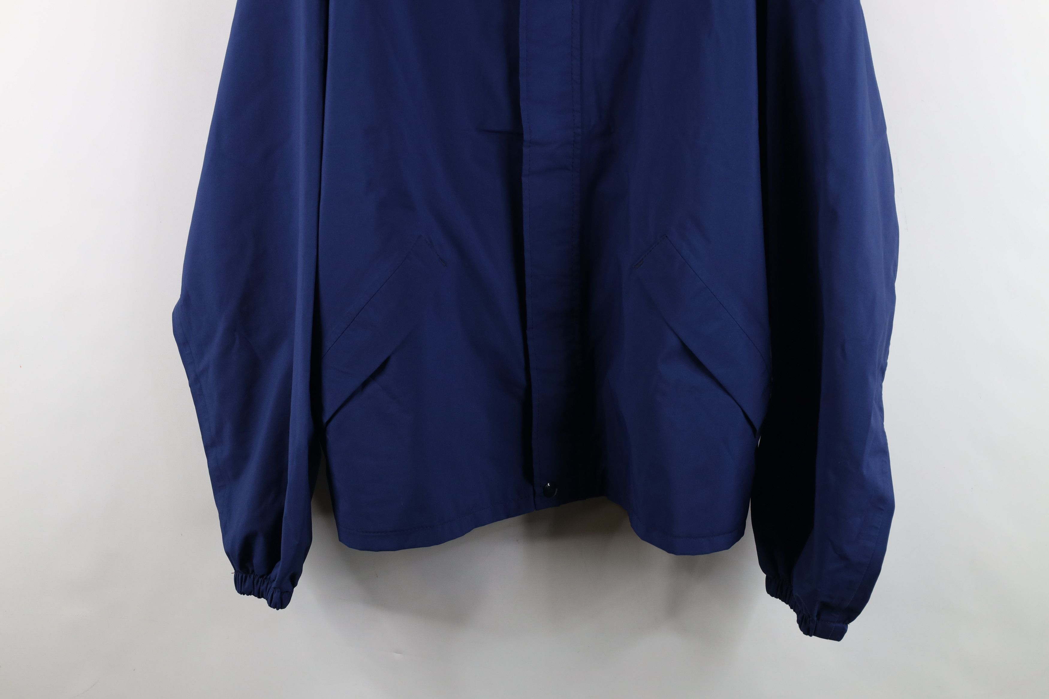 Vintage Vintage 90s Streetwear Goretex Rain Bomber Jacket Blue USA Size US XXL / EU 58 / 5 - 3 Thumbnail