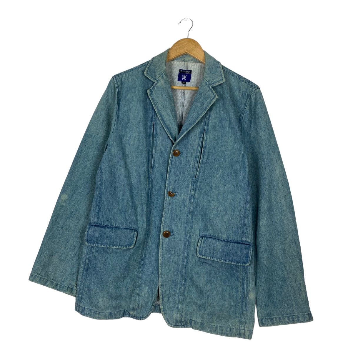 Paul Smith R.NEWBOLD PAUL SMITH DENIM JACKET Size US M / EU 48-50 / 2 - 2 Thumbnail