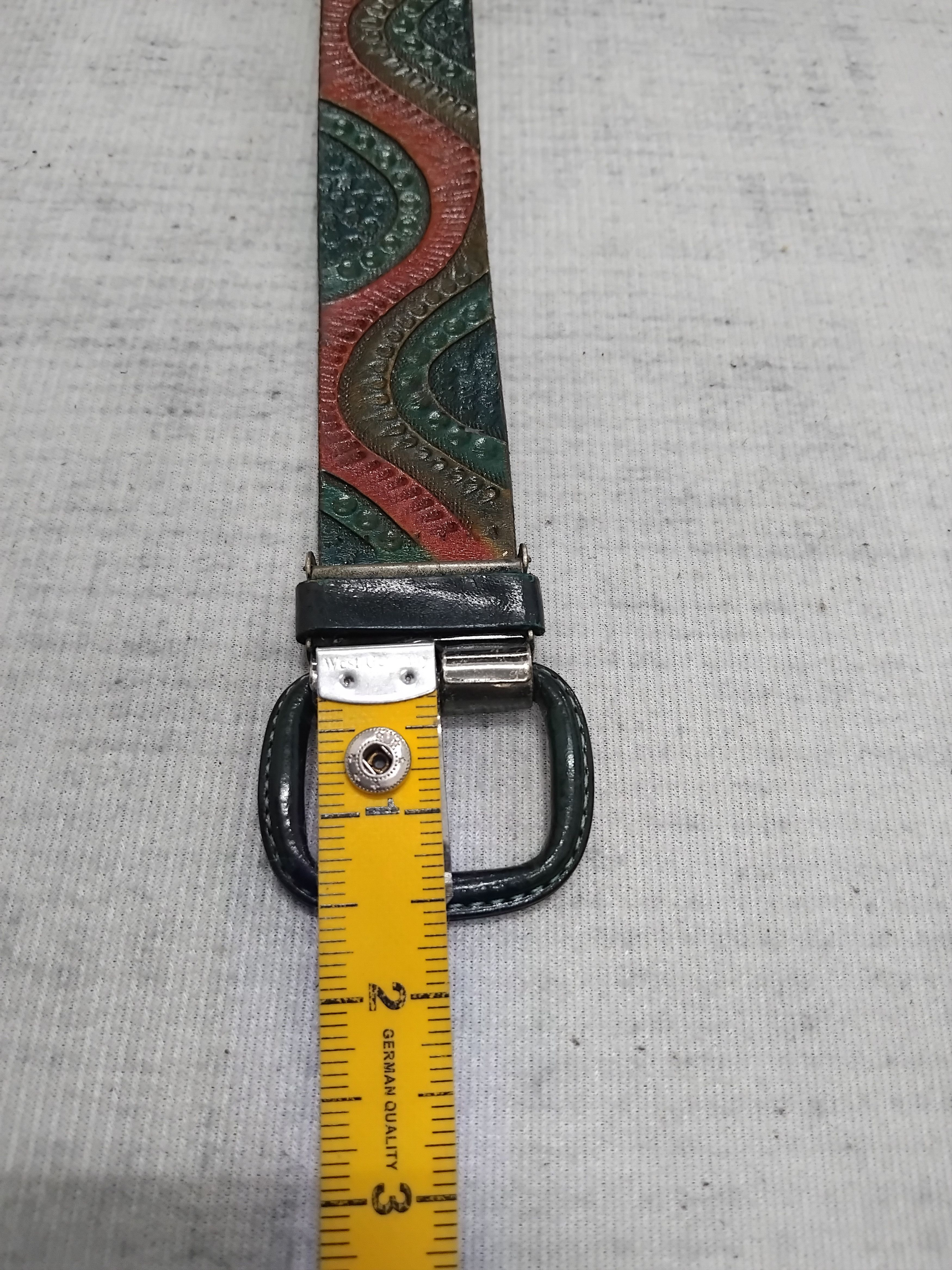 Japanese Brand 💥Unnamed joker colour punk rock style leather belt Size ONE SIZE - 8 Thumbnail