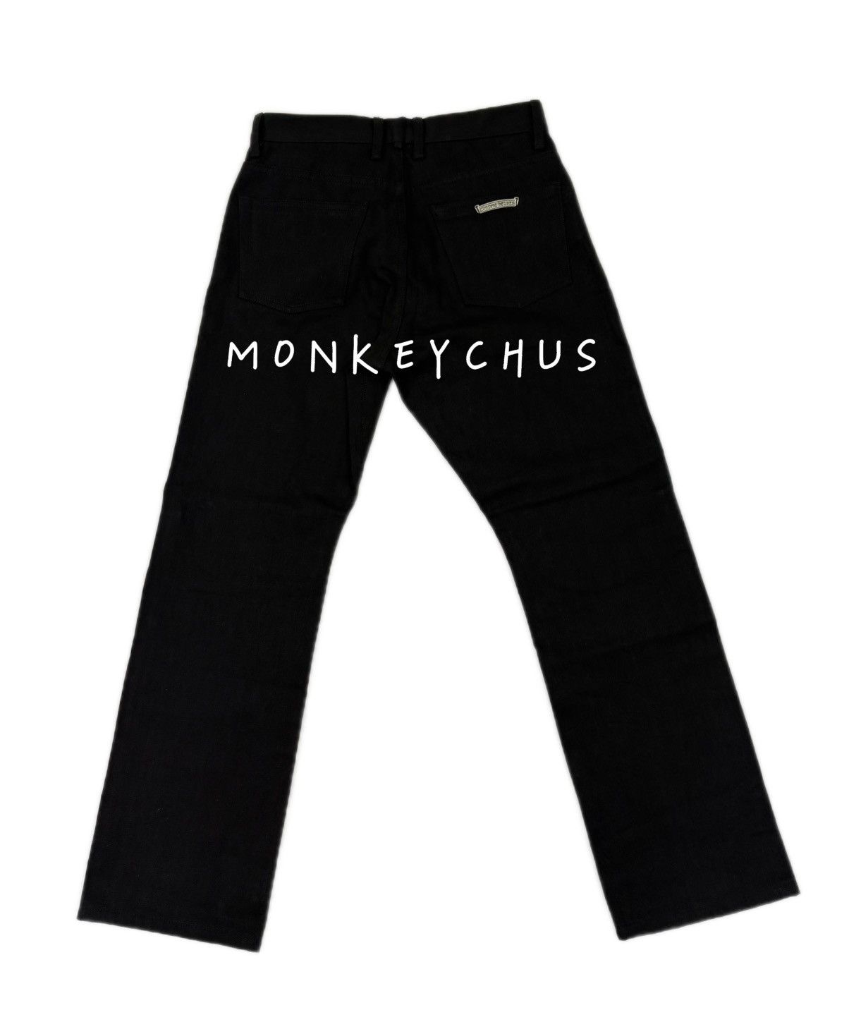 Chrome Hearts 🔥Chrome Hearts Black Fleur Knee Jeans🔥 Size US 32 / EU 48 - 2 Thumbnail