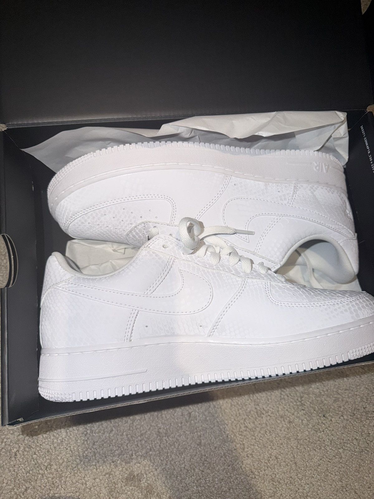 Nike Nike Kobe AF1 “Forever White” Size US 11.5 / EU 44-45 - 3 Thumbnail