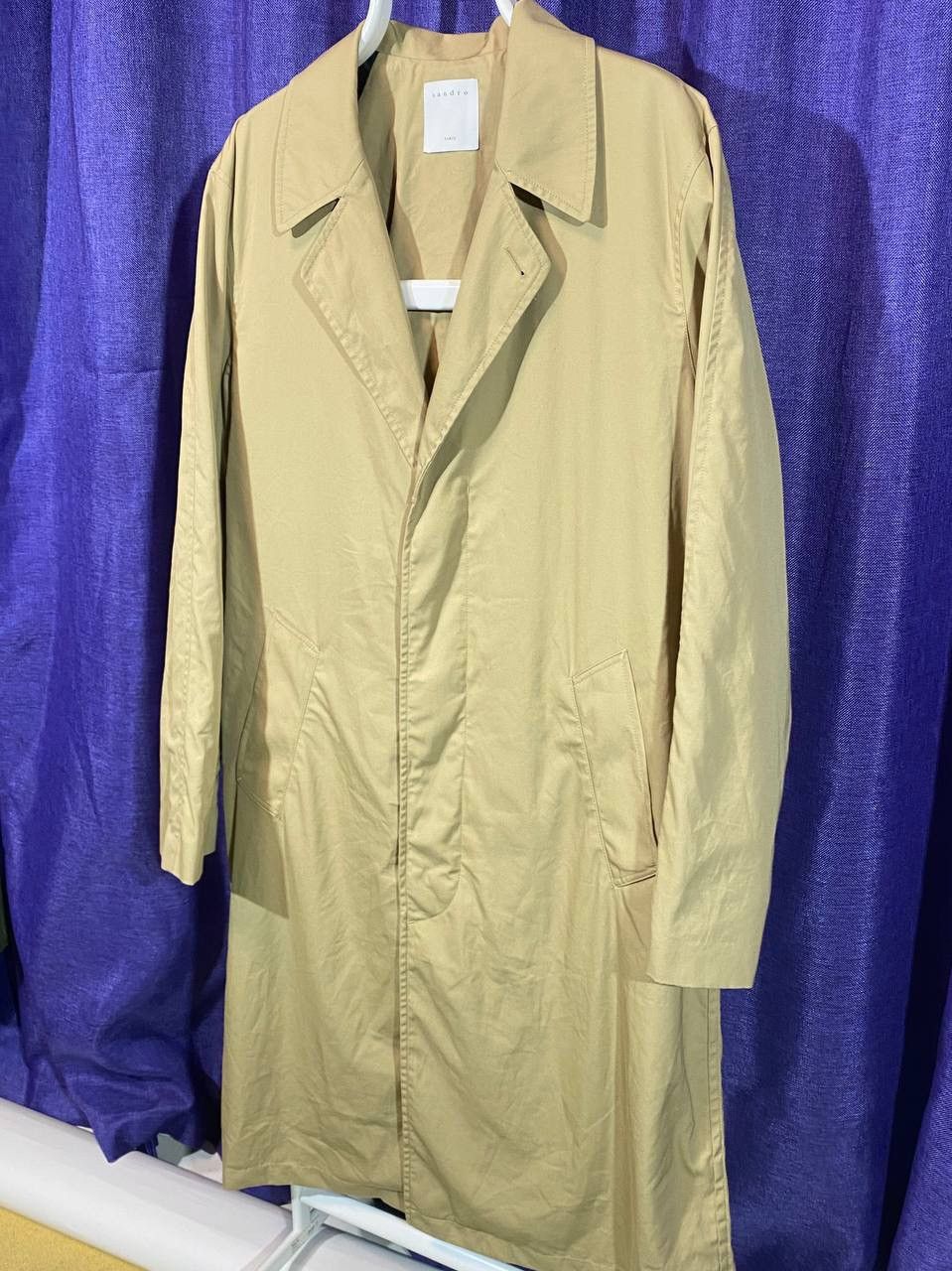 Sandro Sandro Paris Men Trench Coat Jacket Size US L / EU 52-54 / 3 - 4 Thumbnail