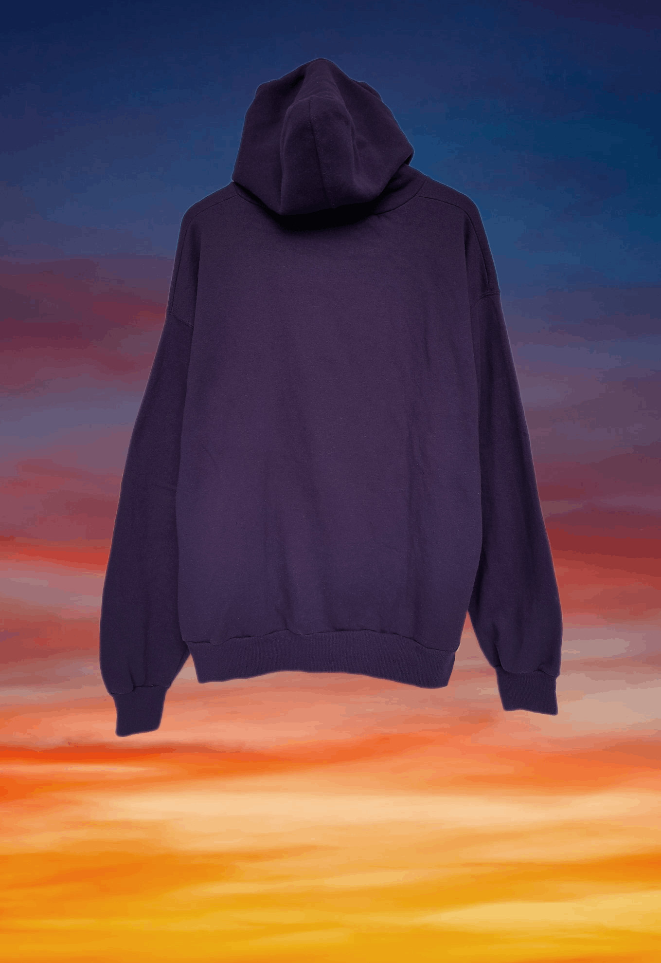 Hanes × Rap Tees × Vintage Vintage 90s Hanes from bare to eternity hoodie Size US XL / EU 56 / 4 - 2 Thumbnail