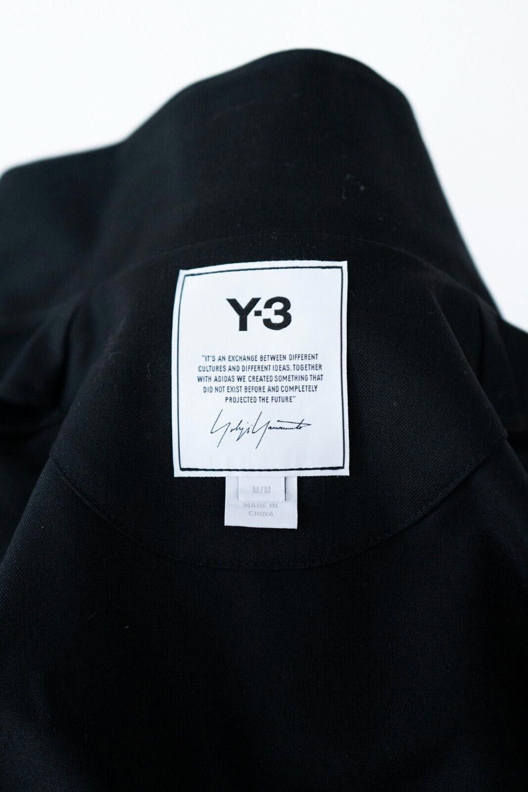 Y-3 Y-3 Black Wool Jacket Sz. M Size US M / EU 48-50 / 2 - 4 Thumbnail