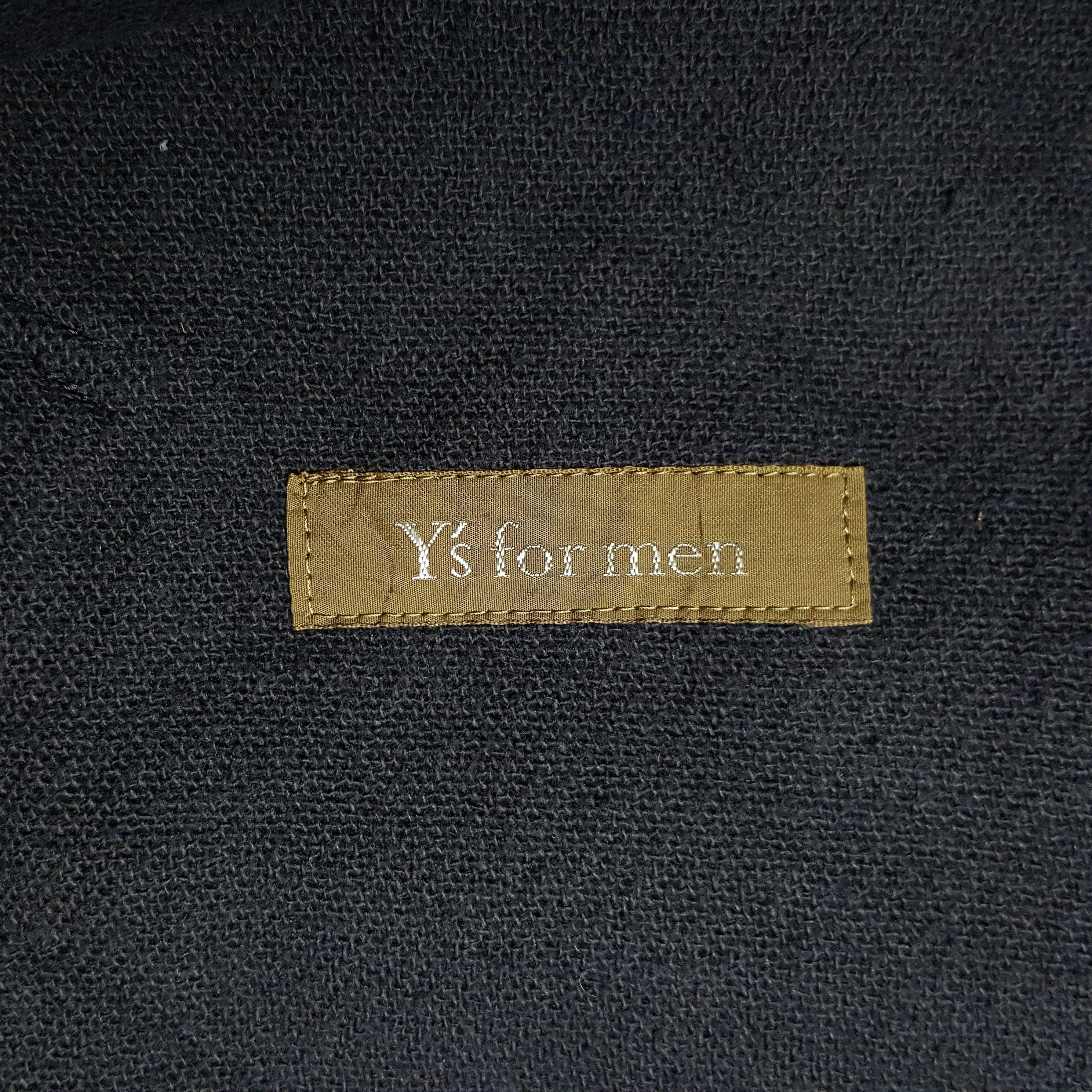 Japanese Brand × Y's for Men Vintage Y's For Men by Yohji Yamamoto Clip Up Jacket Size US XL / EU 56 / 4 - 6 Thumbnail