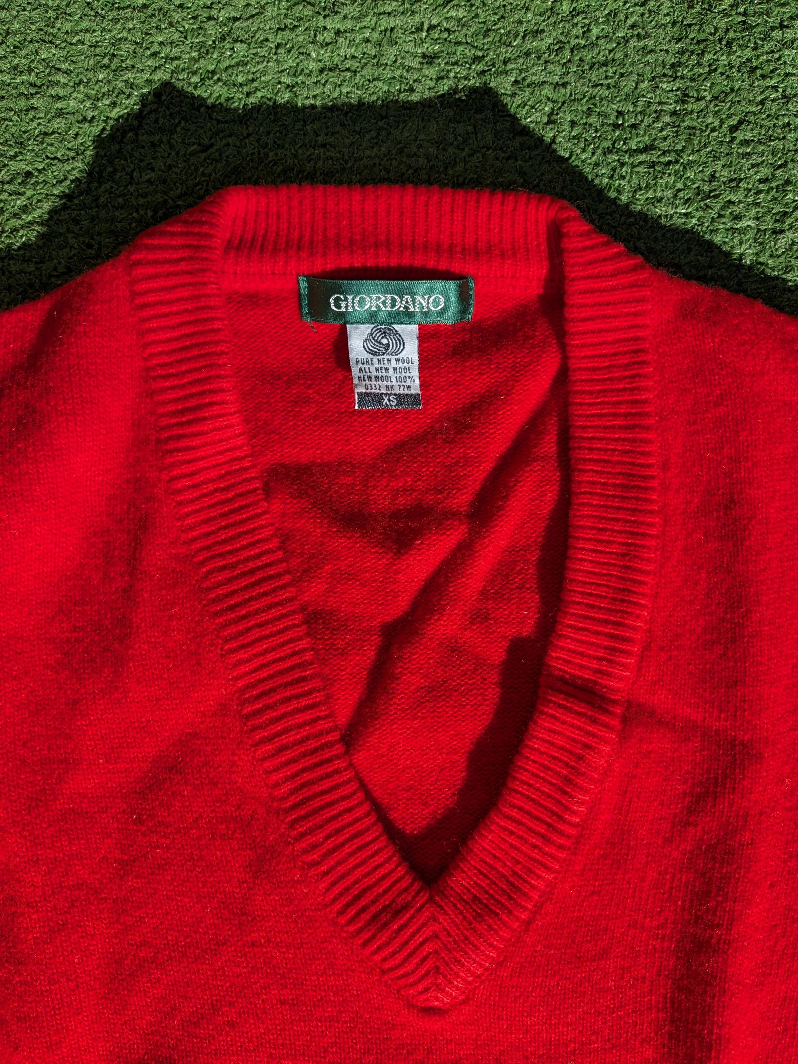 Giordano Vintage Classic Giordano Lambswool Holiday Pullover Sweater Size US XS / EU 42 / 0 - 6 Thumbnail
