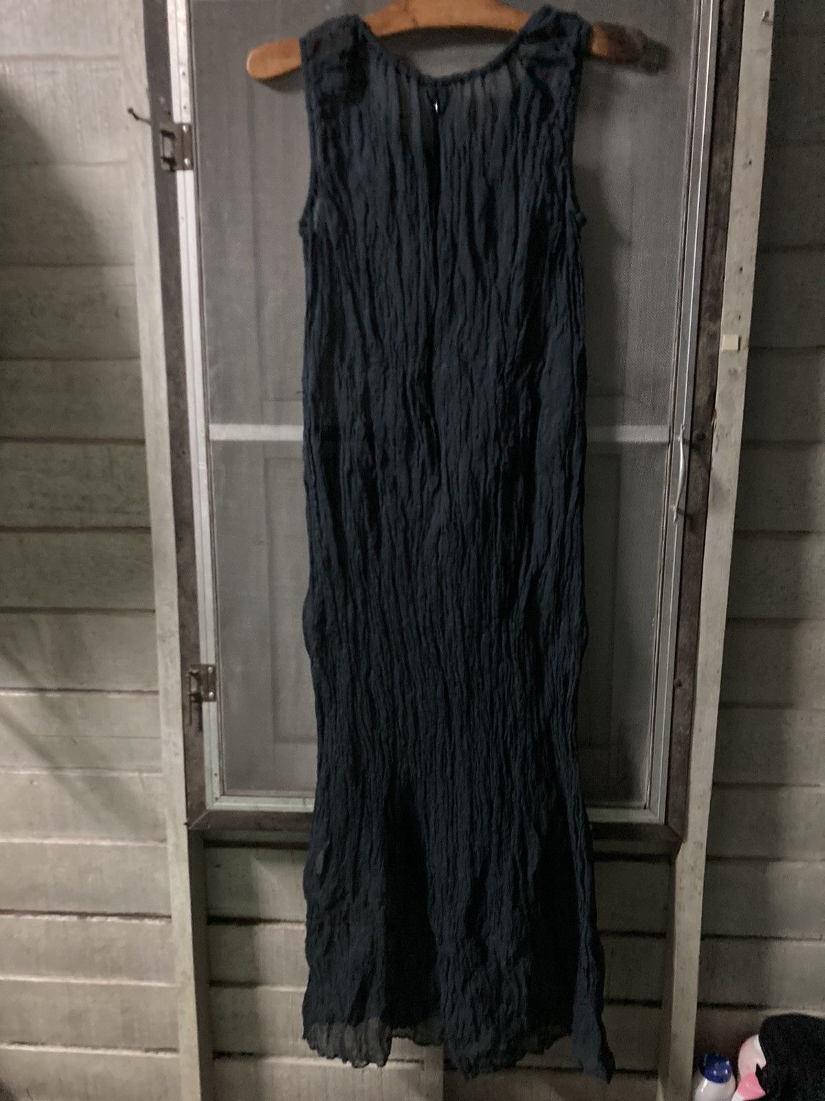 Designer × Hiroko Koshino Homme × Japanese Brand Vintage Dresses Hiroko Koshino See Two Plent Size M / US 6-8 / IT 42-44 - 1 Thumbnail
