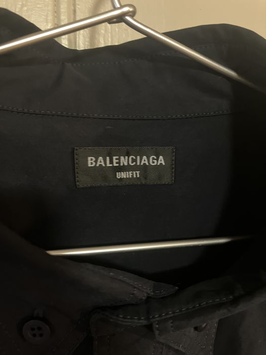 Balenciaga Summer 20 Unifit Oversized Military Shirt | Grailed