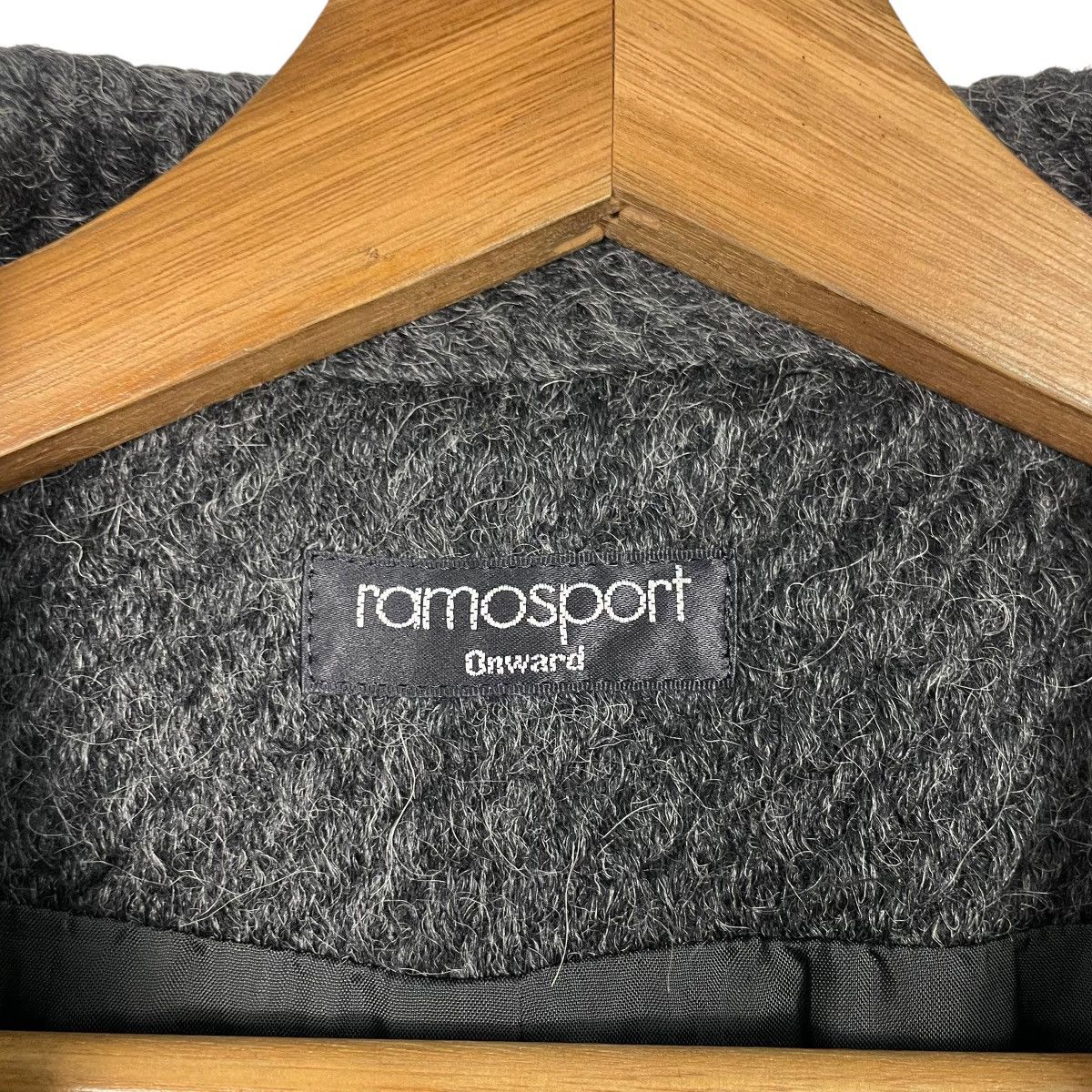 Japanese Brand Ramosport Double Breasted Wool Overcoat Size S / US 4 / IT 40 - 16 Thumbnail