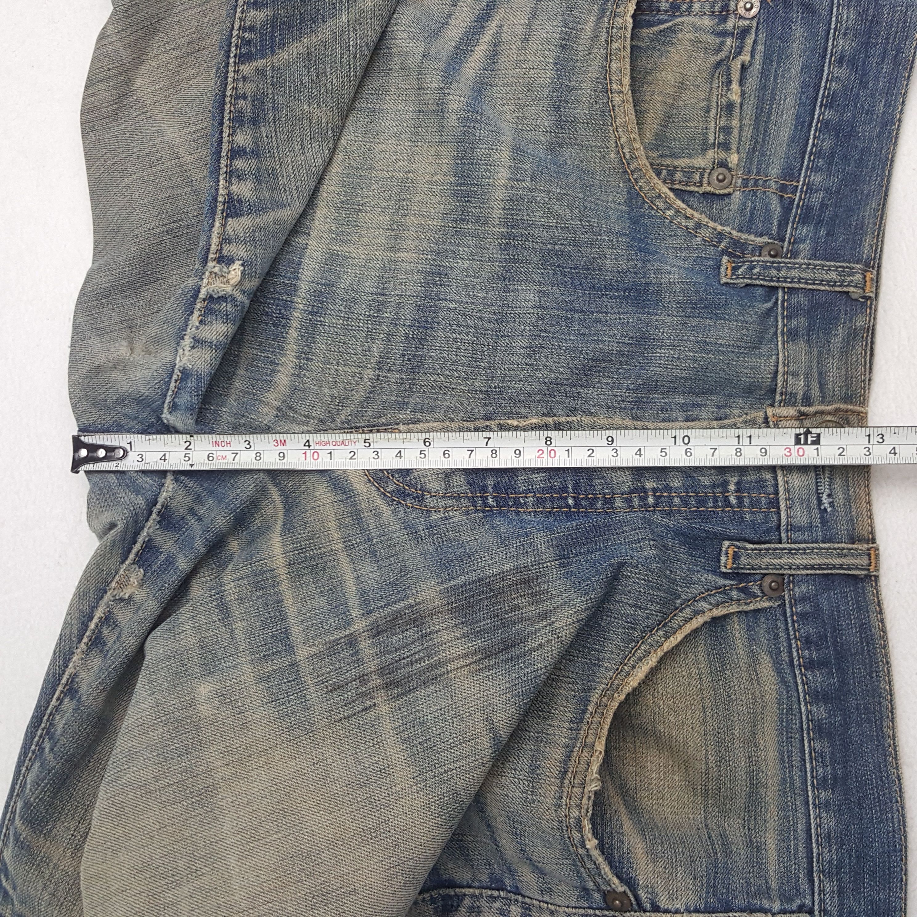 Levi's × Vintage Vintage Levi's 501 American Distressed Grunge Denim Jeans Size US 31 - 10 Thumbnail