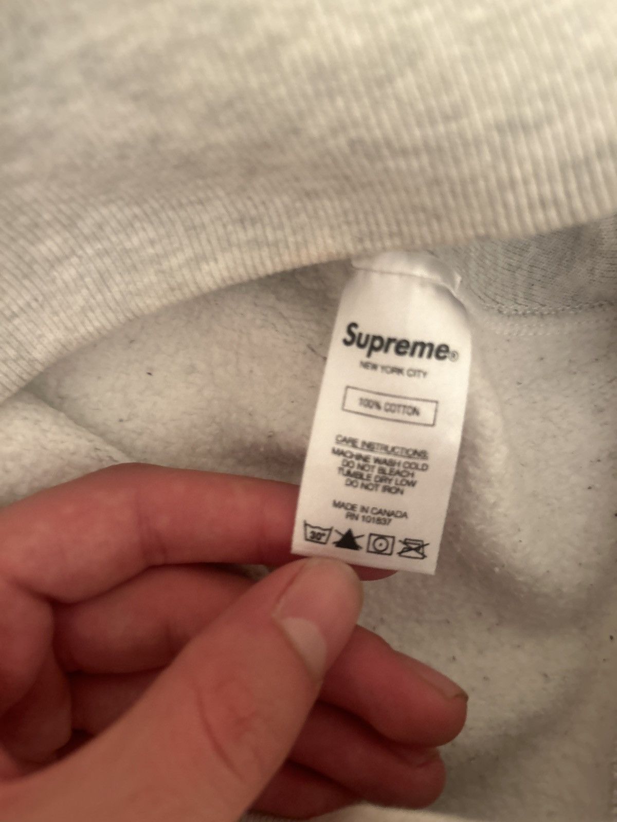 Supreme SUPREME FW16 BOX LOGO CREWNECK Size US M / EU 48-50 / 2 - 6 Thumbnail