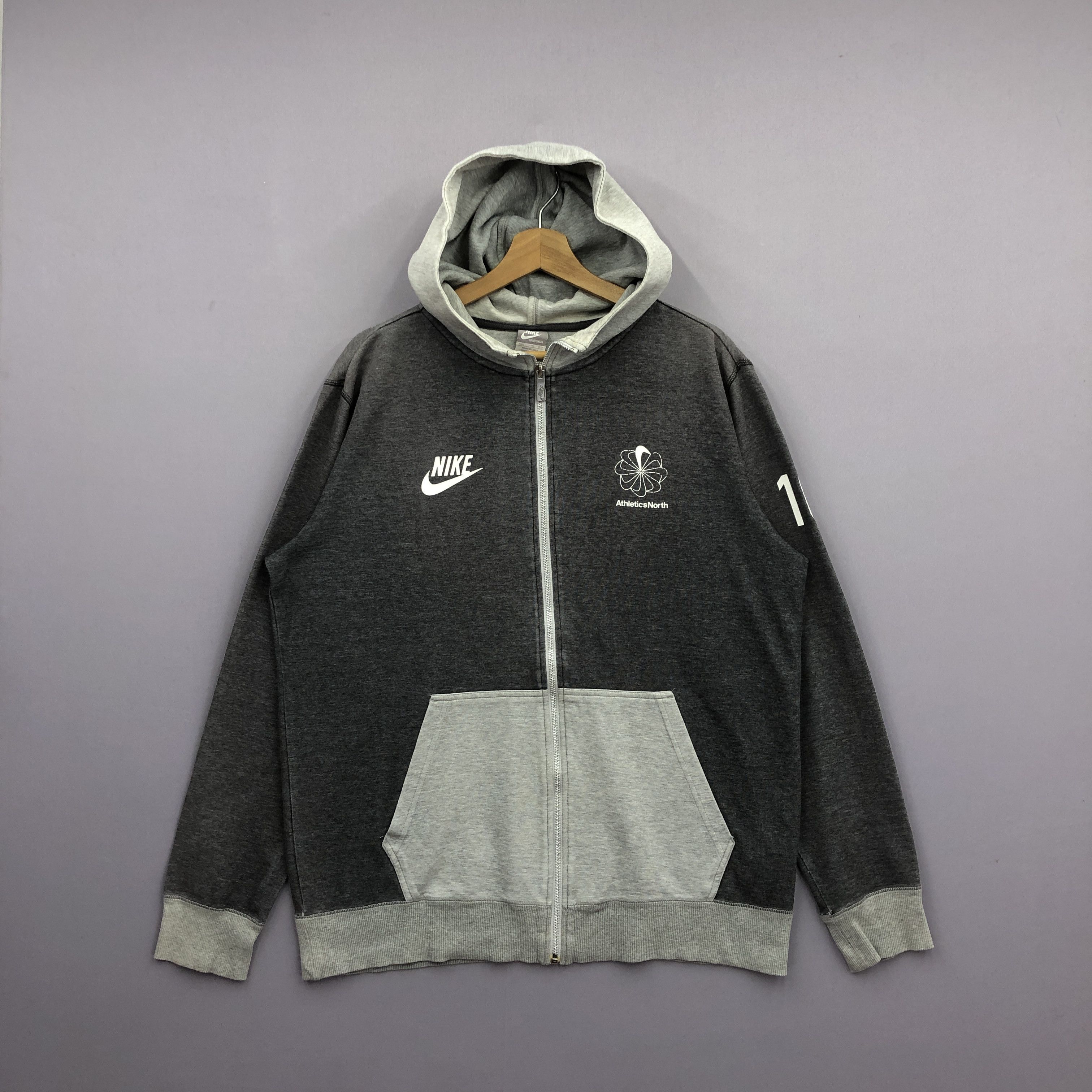 Nike Vintage Nike Pinswheel Hoodie Sweatshirt Nike Swoosh Sweater Size US XL / EU 56 / 4 - 2 Thumbnail