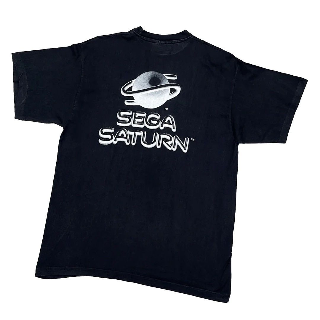 Vintage Sega Saturn 95 90s Vintage Promo Logo Graphic T-Shirt Size US XL / EU 56 / 4 - 1 Thumbnail