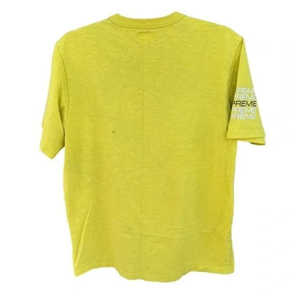 Supreme Supreme Stacked Logo T-Shirt Yellow SP19 Men’s Size US M / EU 48-50 / 2 - 3 Thumbnail