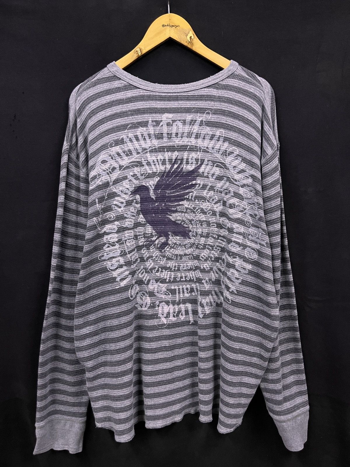 Gap GAP WAFFLE LONGSLEEVE GOTHIC PUNK STYLE Size US XXL / EU 58 / 5 - 1 Thumbnail