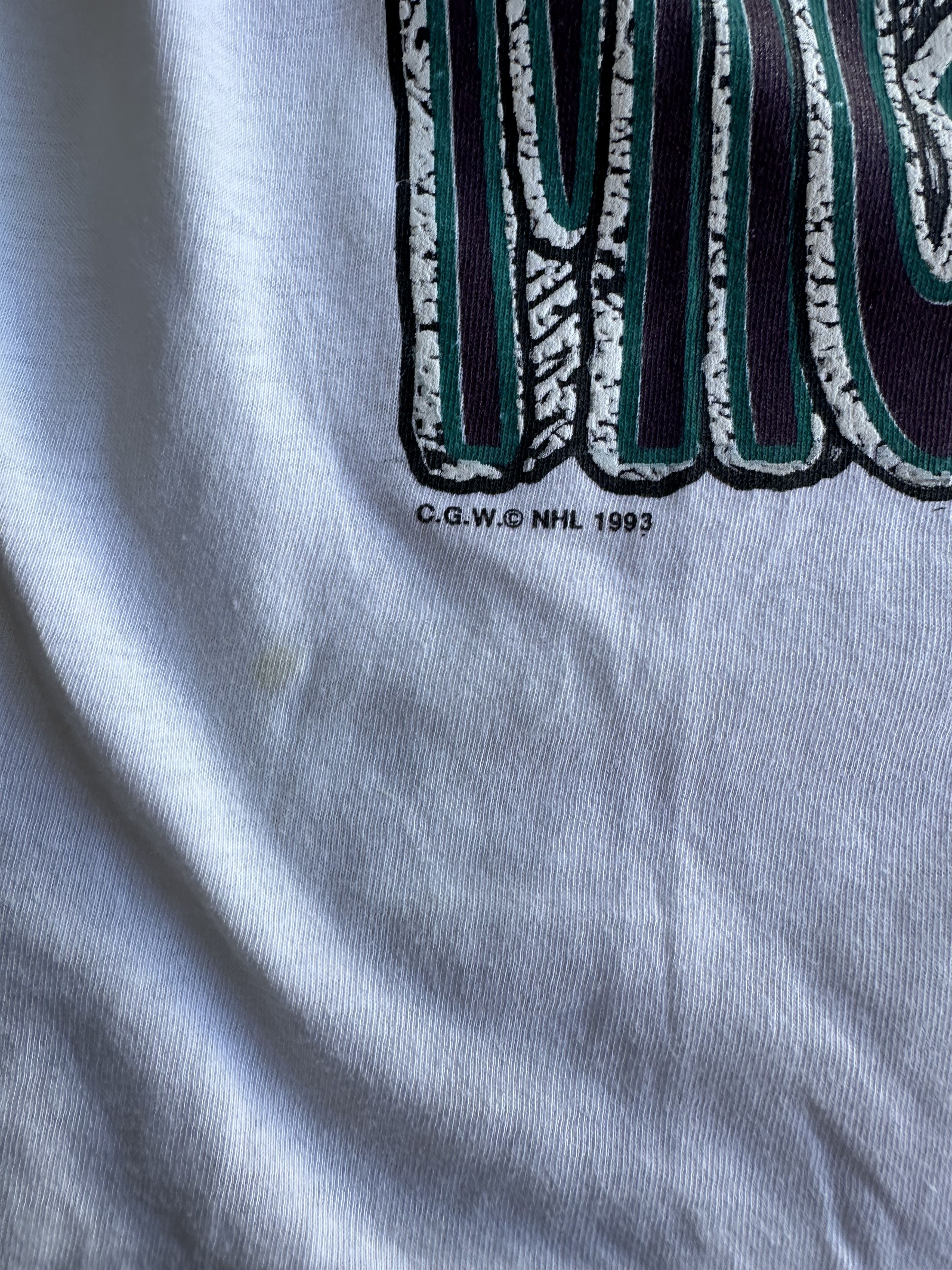 NFL × NHL × Vintage The Mighty Ducks Vintage nfl t shirt Size US XL / EU 56 / 4 - 4 Thumbnail