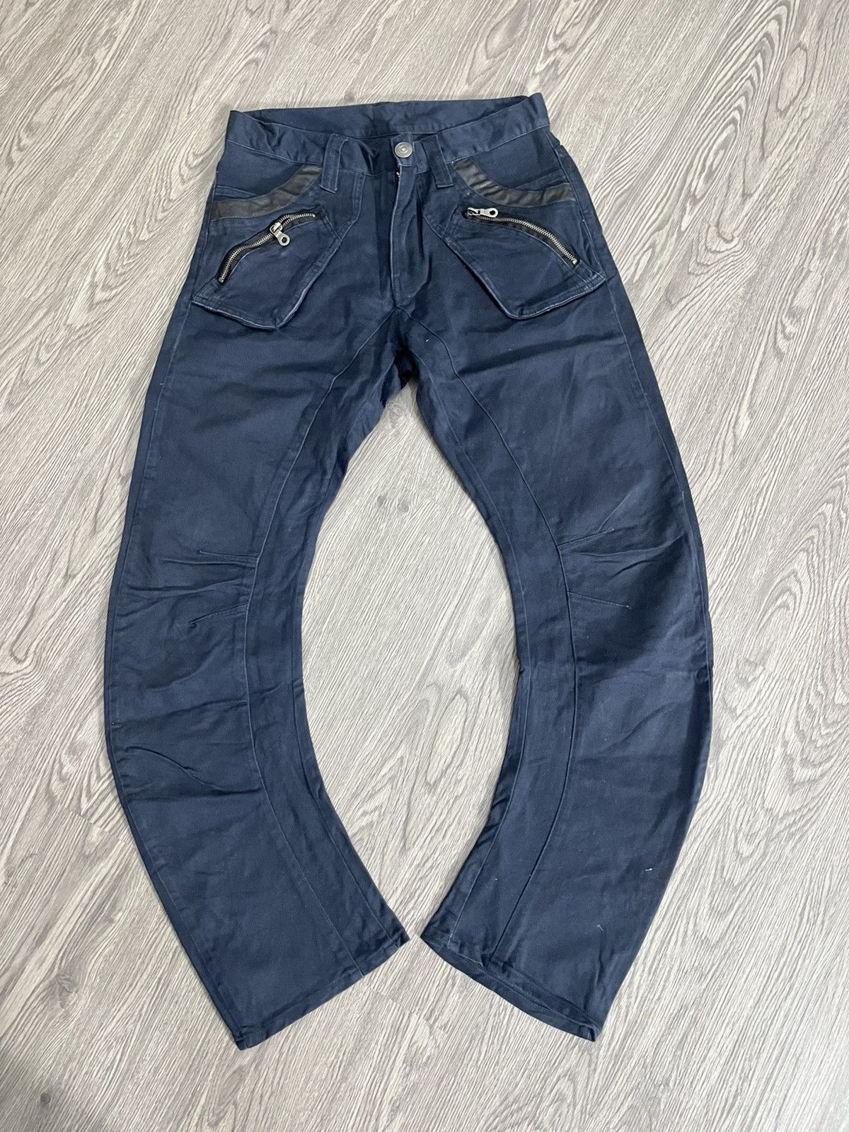 PPFM Vtg 90s PPFM Biker cargo pants Size US 33 - 1 Thumbnail