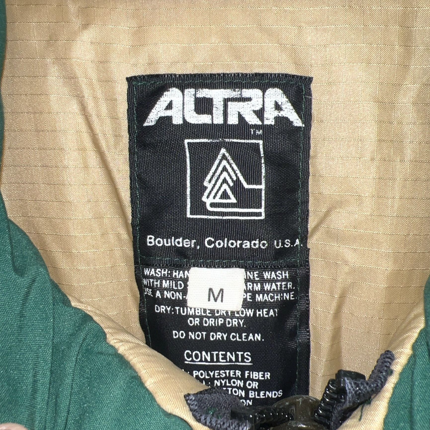 Altra VTG Altra Jacket Mens M Green Puffer Boulder Colorado Style Size US M / EU 48-50 / 2 - 3 Thumbnail