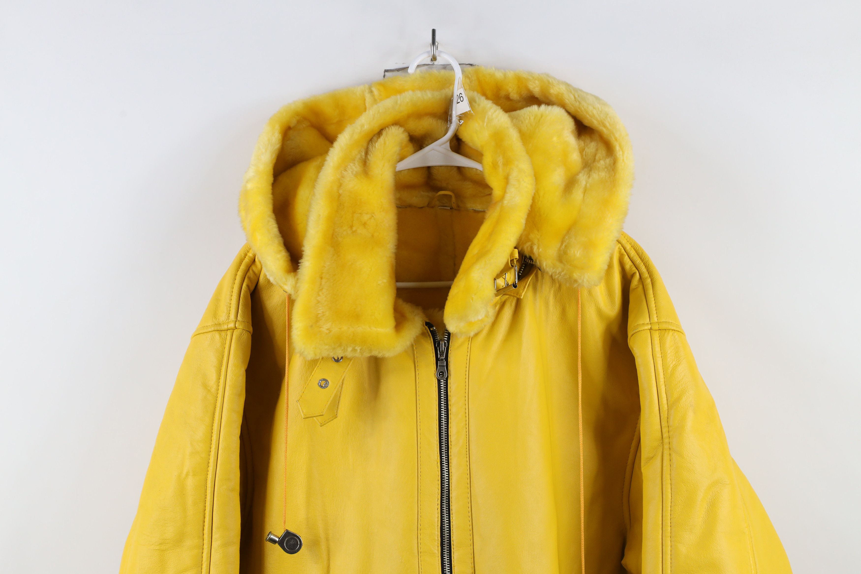 Vintage Vintage 90s Streetwear Lined Leather Penny Lane Jacket Size XL / US 12-14 / IT 48-50 - 2 Thumbnail