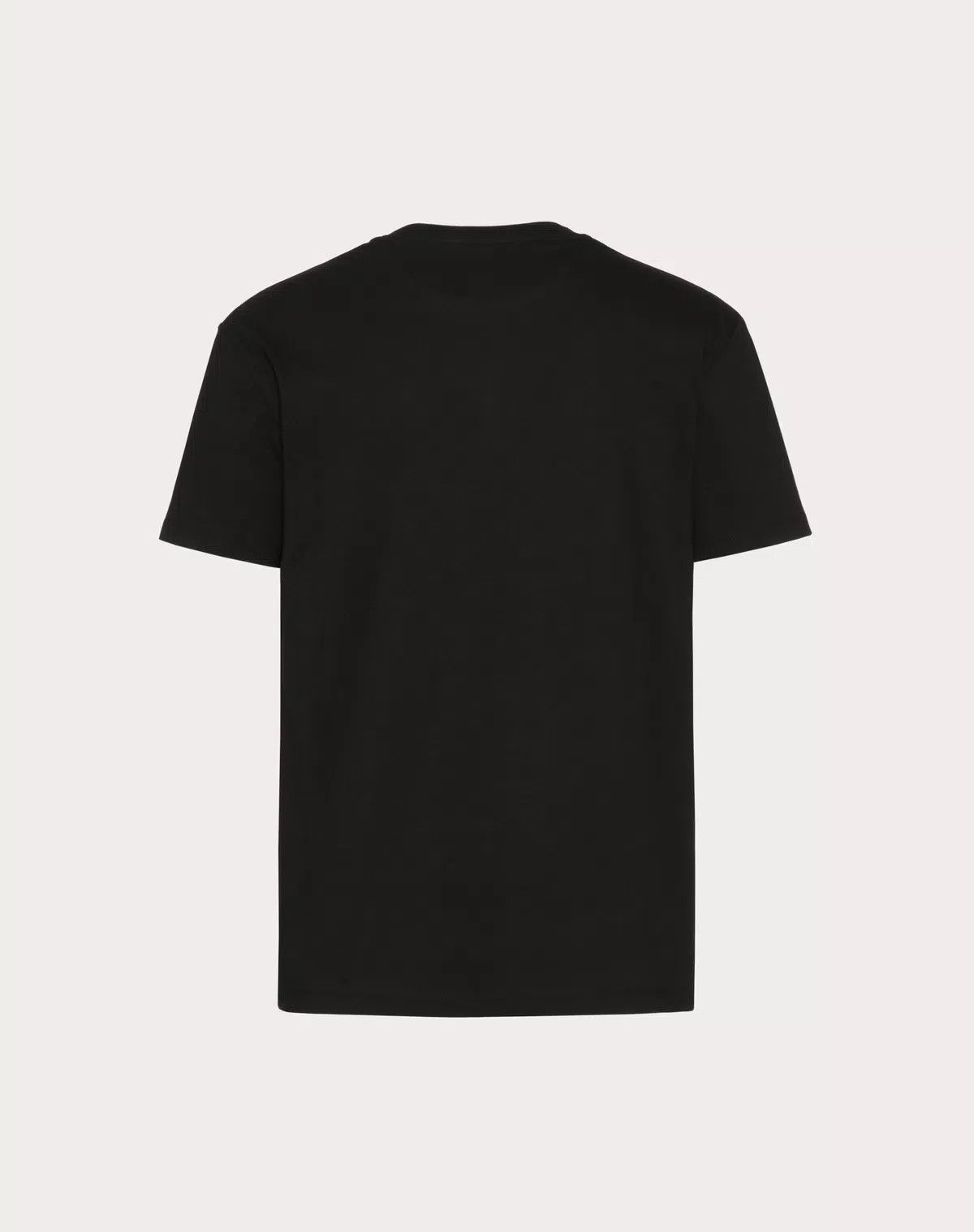 Valentino oc11z0725 Print Cotton T-Shirt in Black Size US S / EU 44-46 / 1 - 2 Thumbnail
