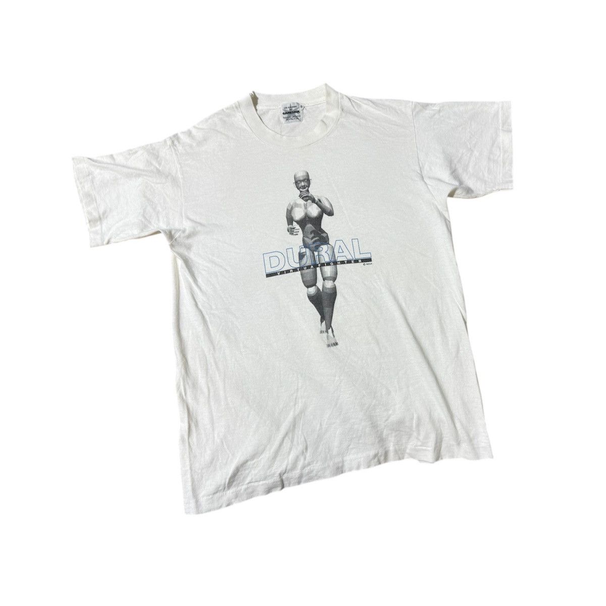 Vintage Vintage 90s Virtual Fighter Dural T Shirt Size US M / EU 48-50 / 2 - 1 Thumbnail