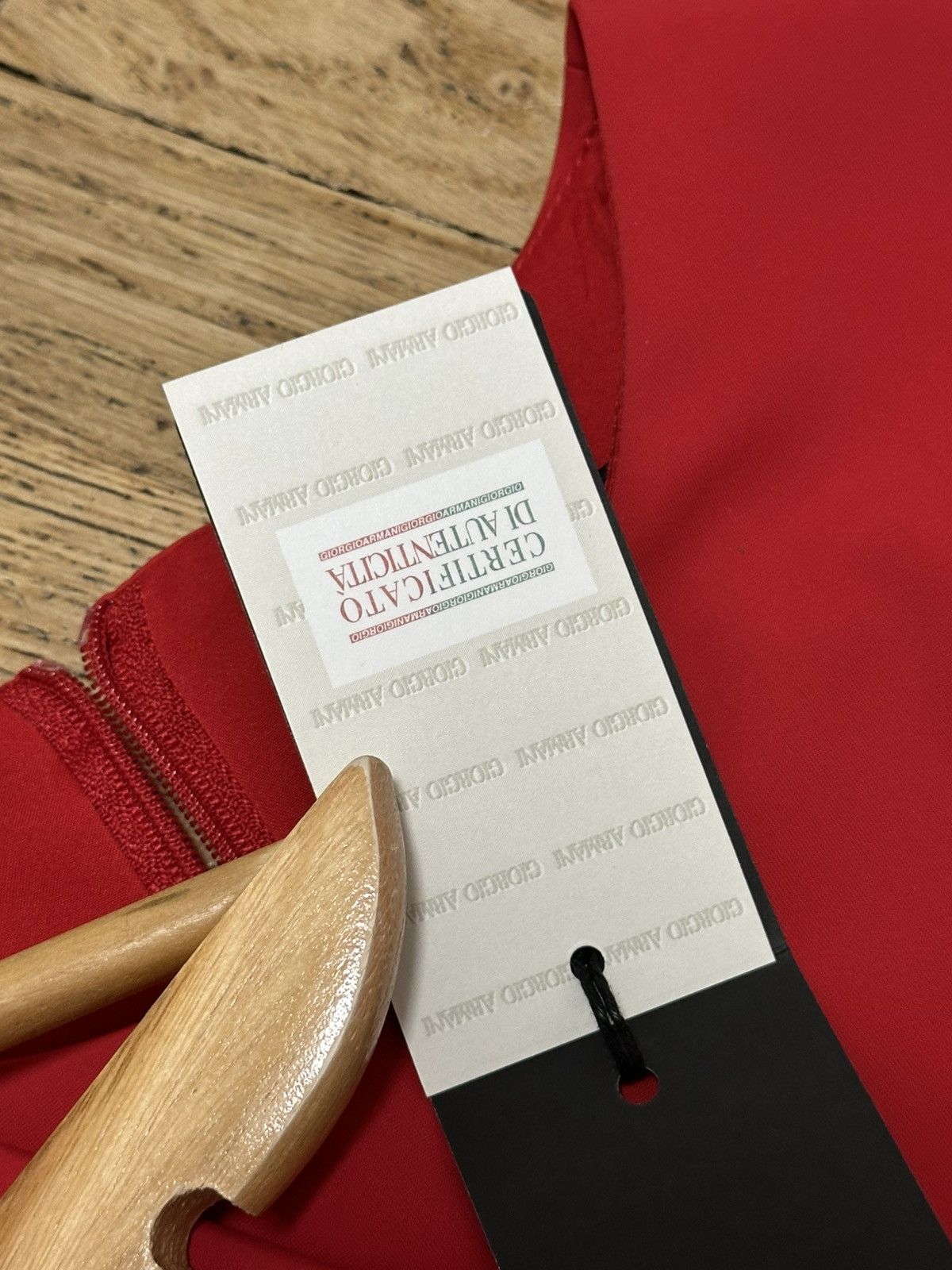 Armani Exchange Armani Exchange Women’s Red Dress Size M Elegant Knee-Length Size M / US 6-8 / IT 42-44 - 10 Thumbnail