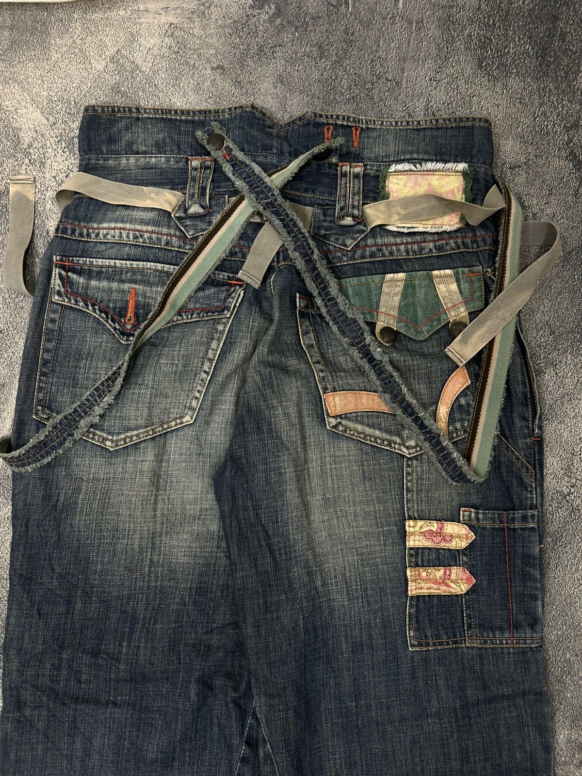 Japanese Brand BNX Jeans Size US 32 / EU 48 - 8 Thumbnail