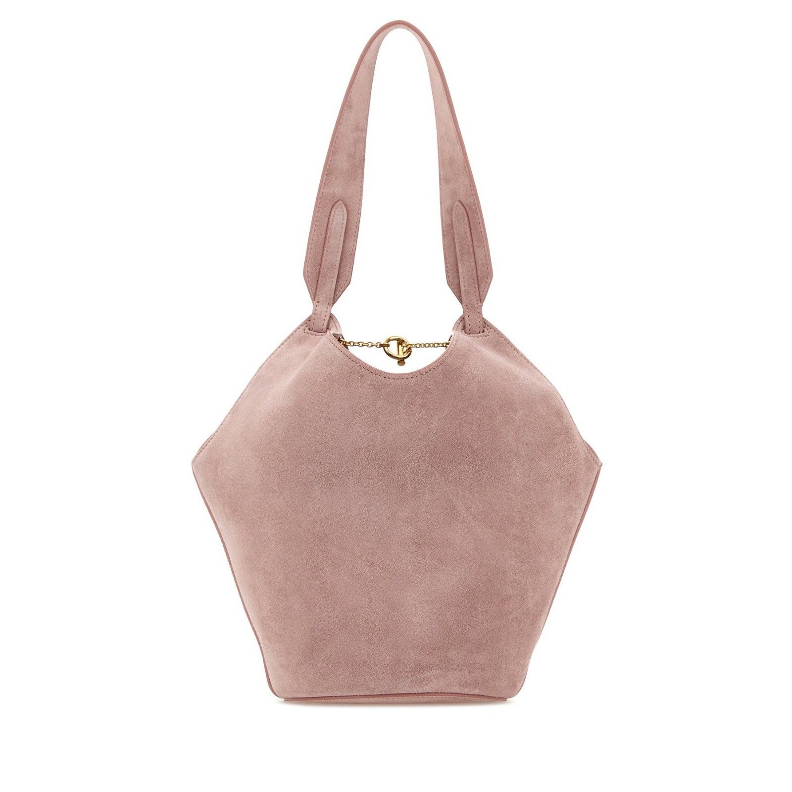 KHAITE KHAITE Lotus Mini Pink Suede Tote Bag New & Authentic Size ONE SIZE - 3 Thumbnail