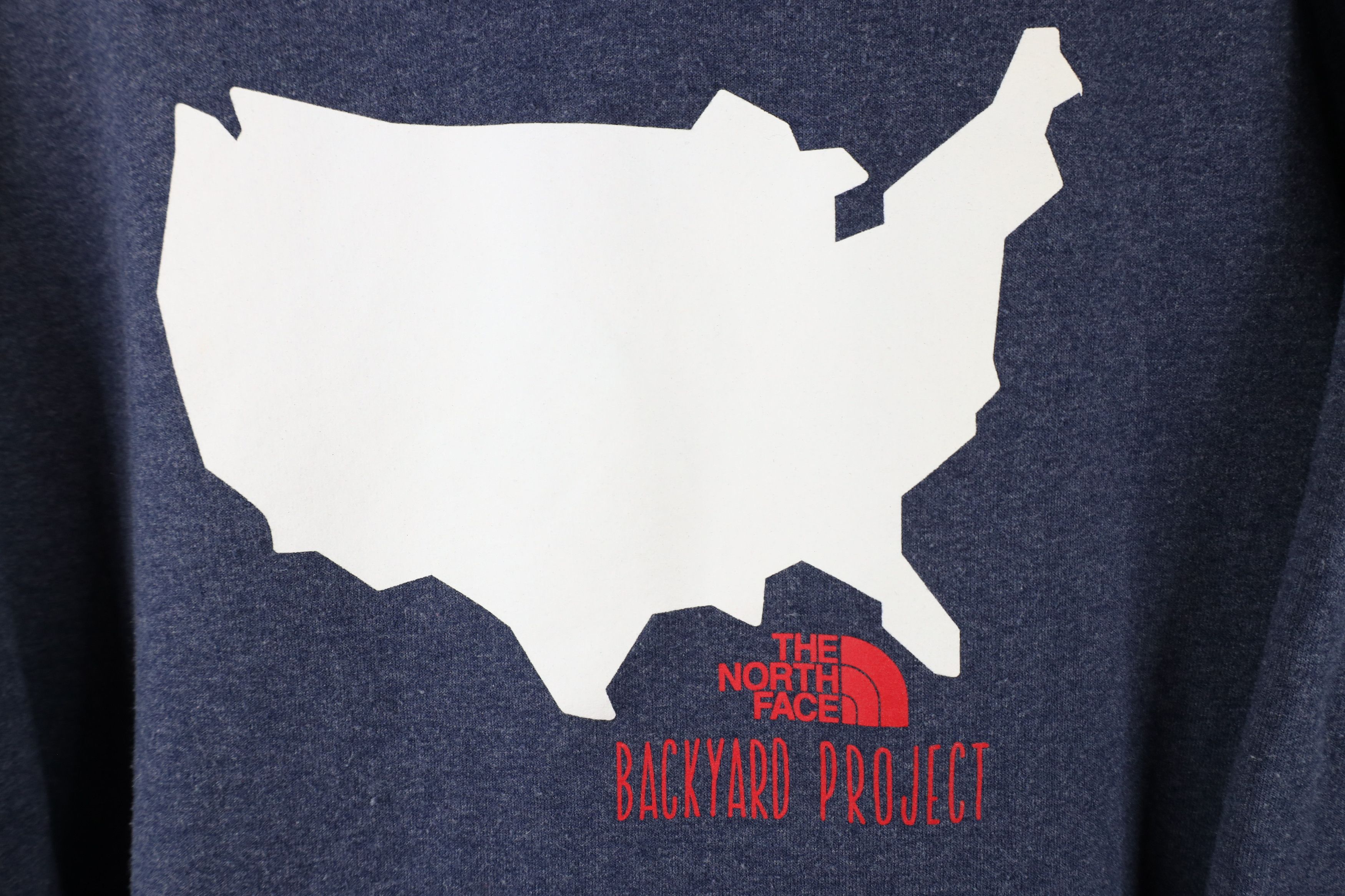 The North Face × Vintage The North Face Backyard Project United States Map Hoodie Size US XXL / EU 58 / 5 - 4 Thumbnail