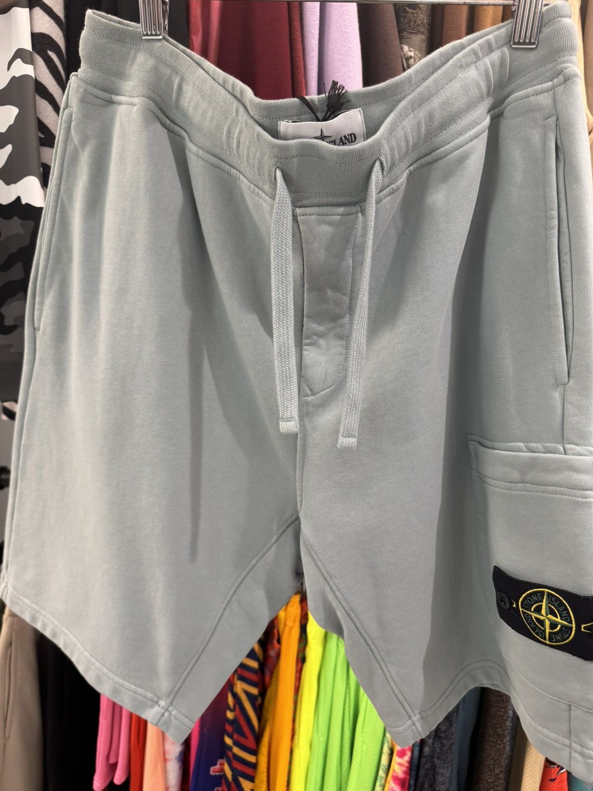 Stone Island Stone Island Bermuda SweatShort Blue Size US 34 / EU 50 - 1 Thumbnail