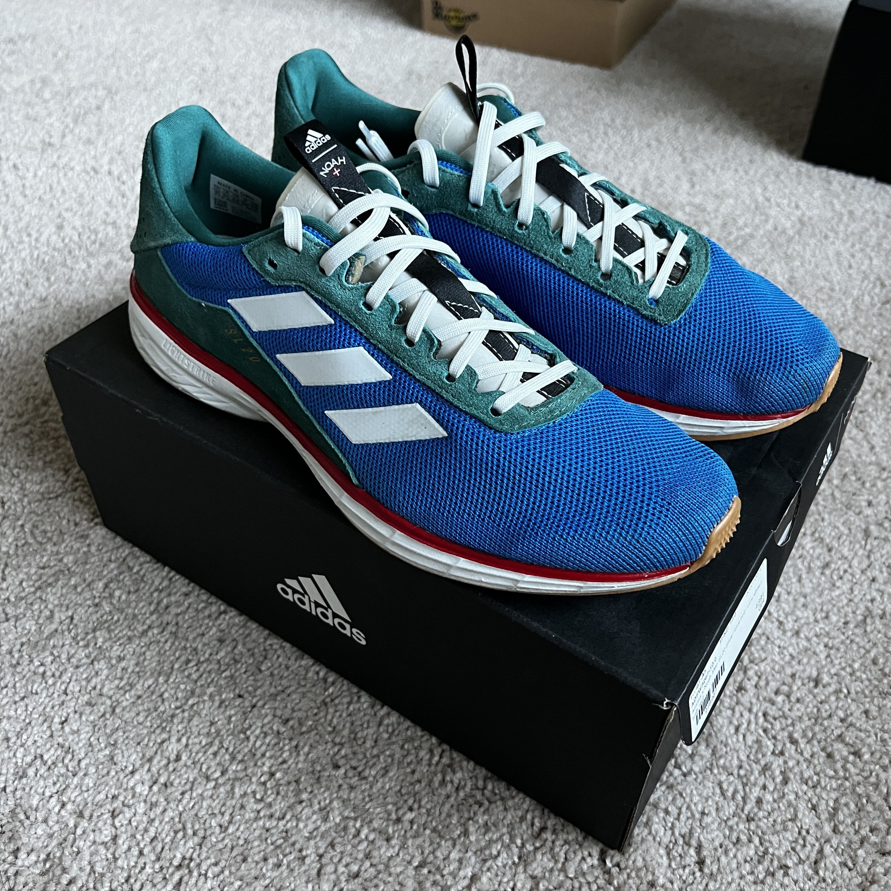 Adidas × Noah Adidas x Noah SL20 Blue Size US 9.5 / EU 42-43 - 3 Thumbnail