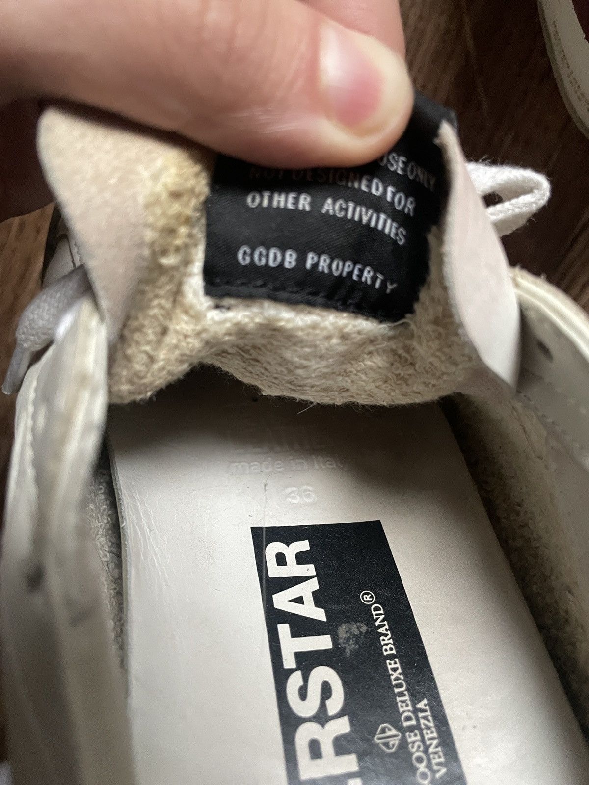 Golden Goose ❗️RARE ❗️ Golden Goose Superstar Floral Hand printed sneakers Size US 6 / IT 36 - 11 Thumbnail