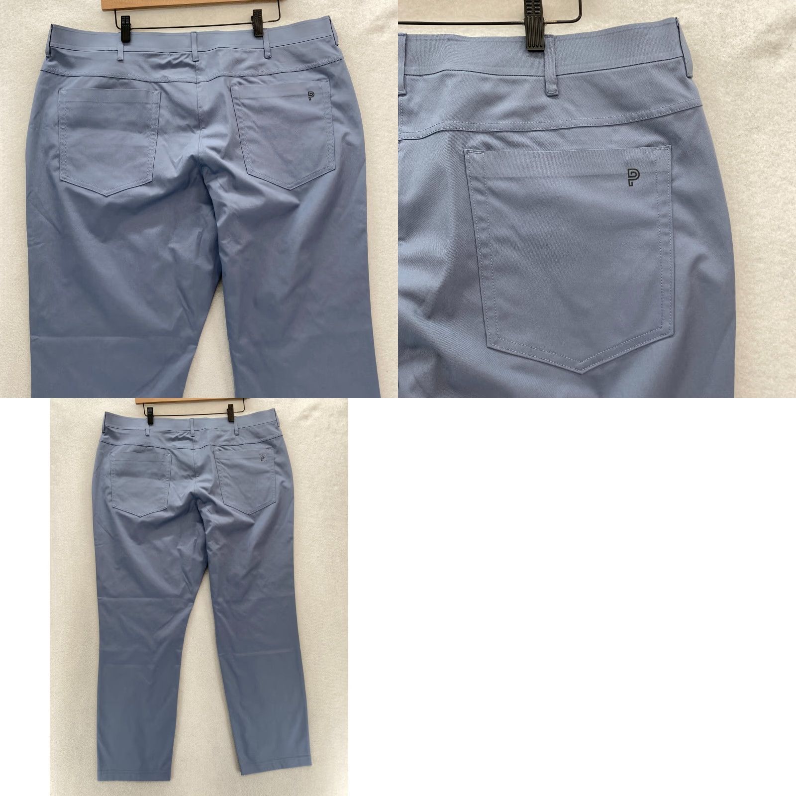 Vintage Public Rec Workday Pant 2.0 Mens 42x32 Blue Straight Leg Stretch 5-Pocket Casual Size US 42 / EU 58 - 9 Thumbnail