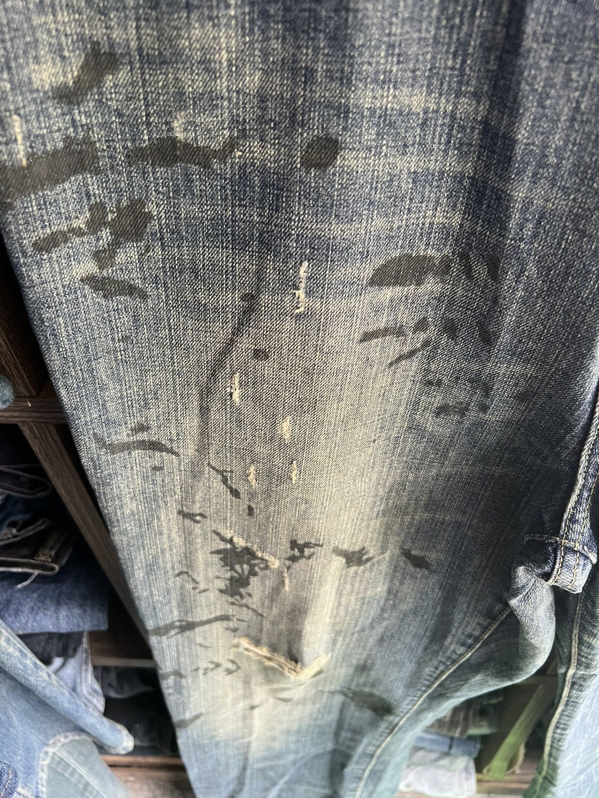 Abercrombie & Fitch 🔥Abercrombie & Fitch Boot Cut Distressed Denim Size US 36 / EU 52 - 11 Thumbnail