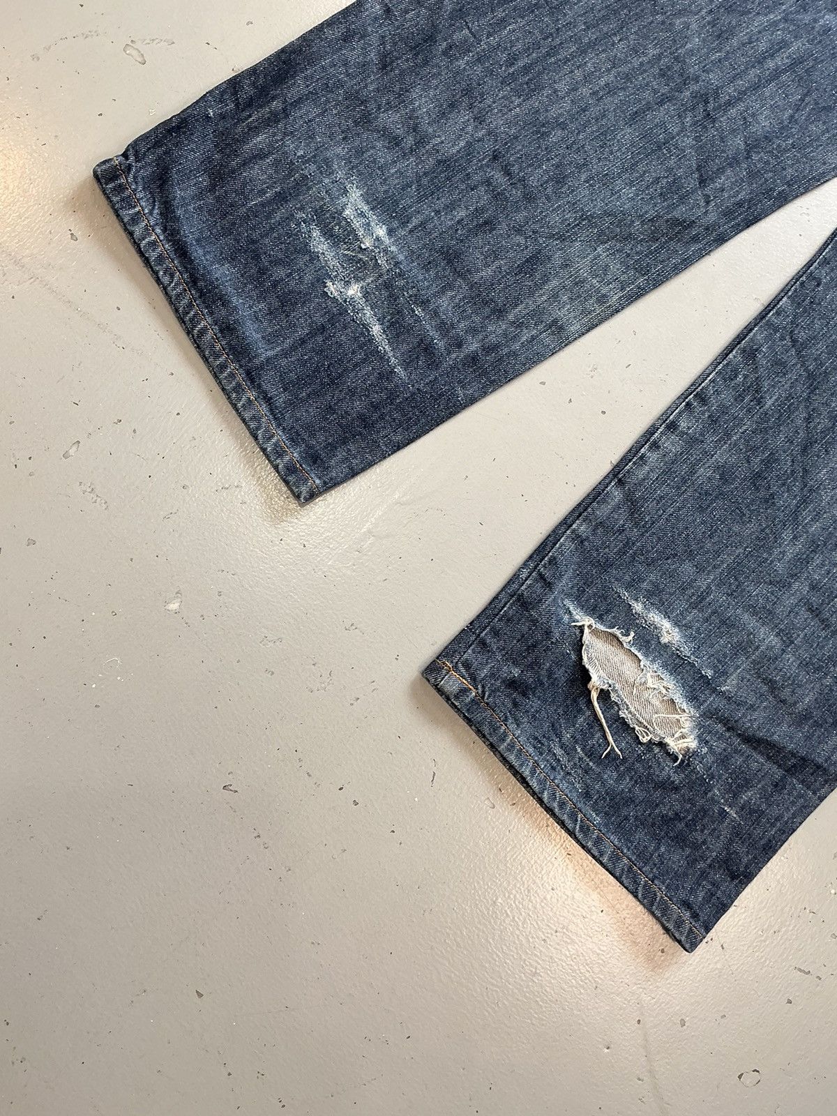 Designer × Vintage Vintage parish crazy patterns printed straight fit denim Size US 35 - 10 Thumbnail