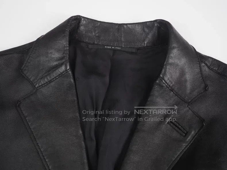 Gucci Guicci Black Leather Jacket Size US M / EU 48-50 / 2 - 4 Thumbnail