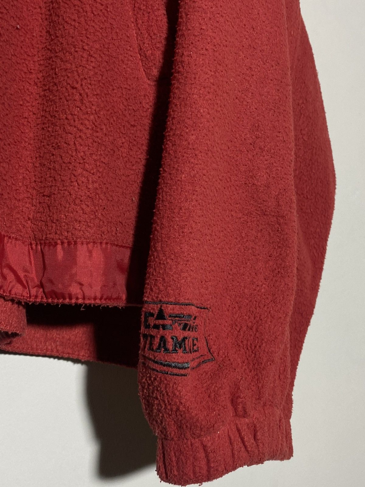 NFL × Vintage Vintage 90s NFL Redskins Washington Fleece Pullover Sweater Size US M / EU 48-50 / 2 - 9 Thumbnail