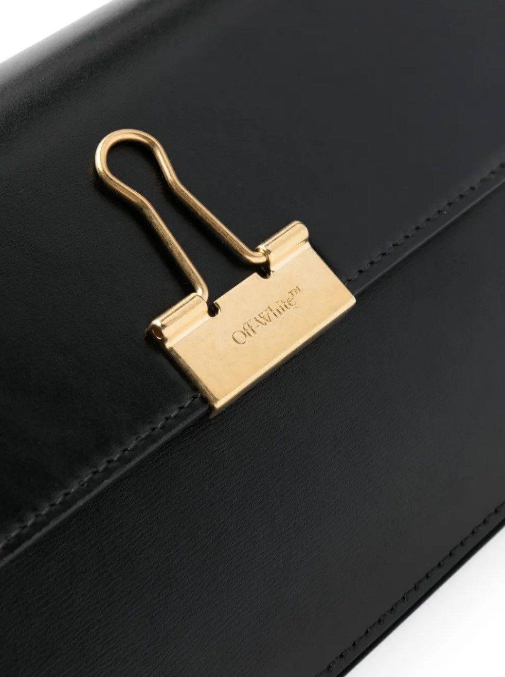 Off-White OFF-WHITE Plain Binder M Shoulder | Black | $1715.00 Size ONE SIZE - 5 Thumbnail