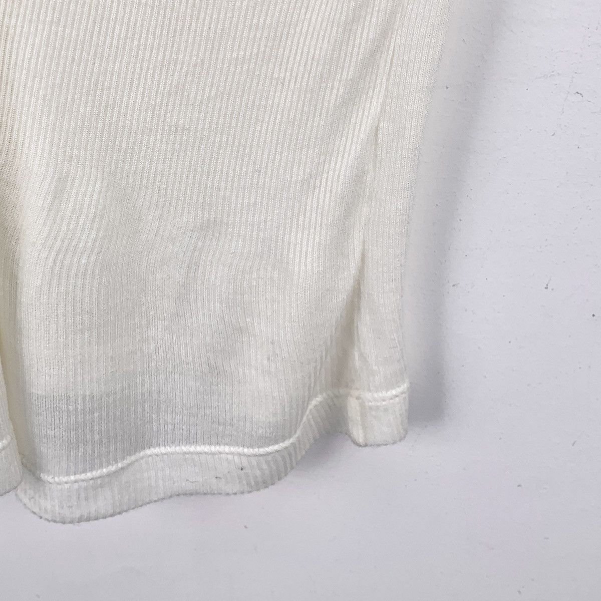 Loewe Loewe White Logo Embroidered Knitted Camisole Dress K26WX Size M / US 6-8 / IT 42-44 - 4 Thumbnail